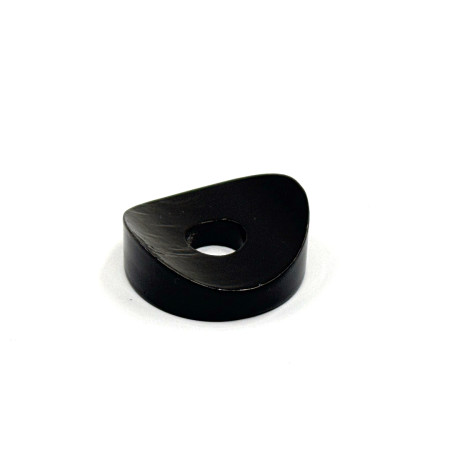 Dekorační podložka s rádiusem na sloupek 40mm, black